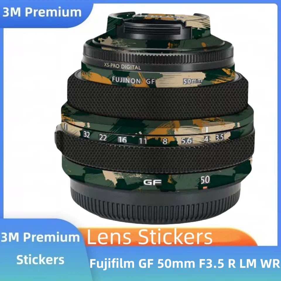 For Fuji Fujifilm GF 50mm F3.5 R LM WR Mockup WRAnti-Scratch Camera Sticker Coat Wrap Protective Film Body Protector Skin