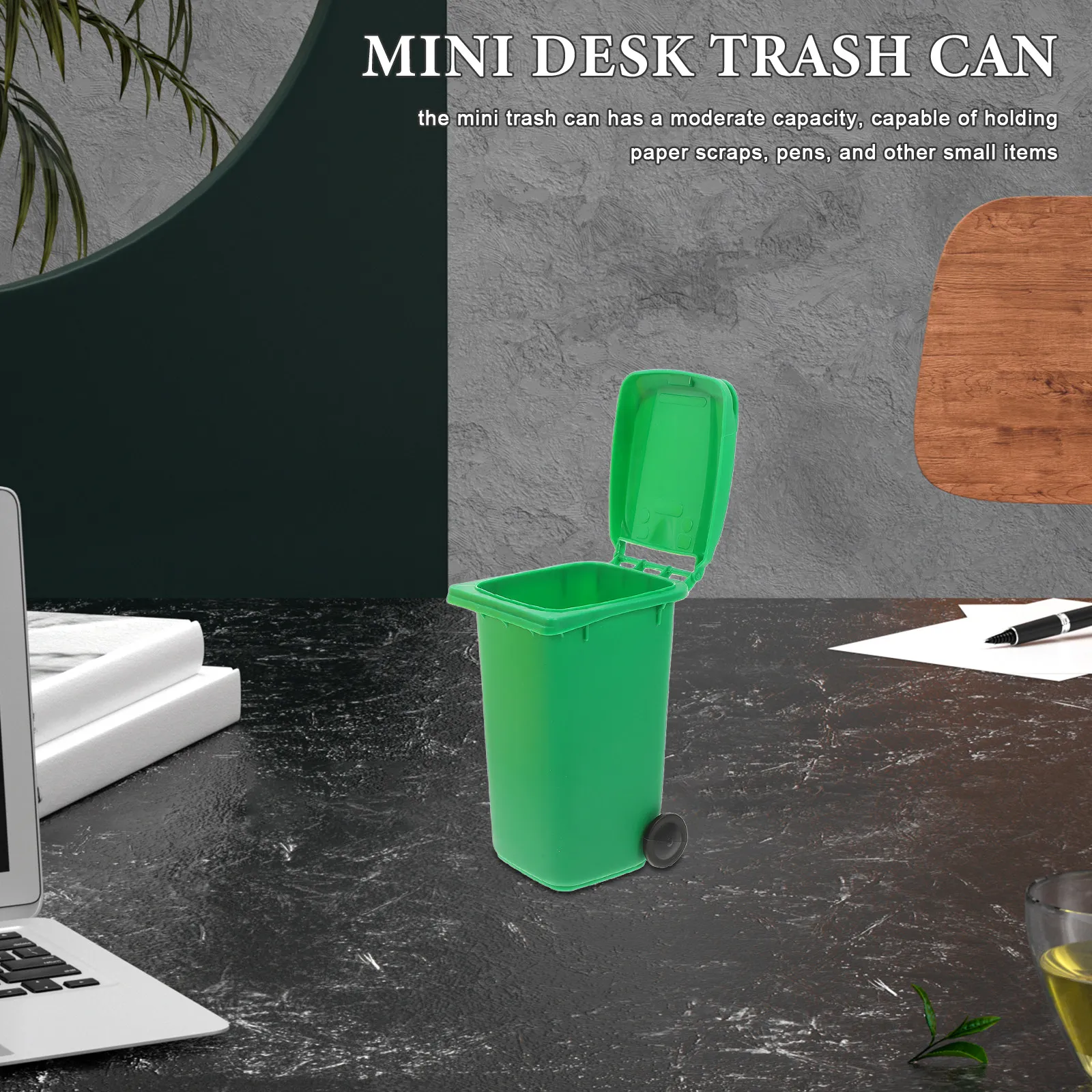 

Набор из 4-х милых мини-урна-контейнеров для мусора/карандашей на стол