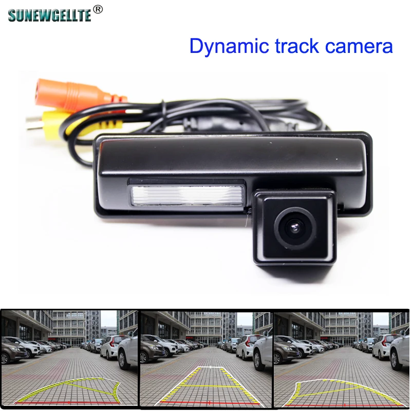 

Dynamic Trajectory Tracks Night Vision Vehicle Rear View Reverse Camera For Toyota 2007 and 2012 camry Car parking