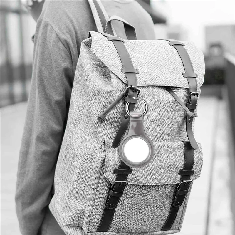 

Чехол SUNRI-для Airtag, защитный чехол-брелок для Airtags, водонепроницаемый защитный чехол для Airtags, держатель для ключей