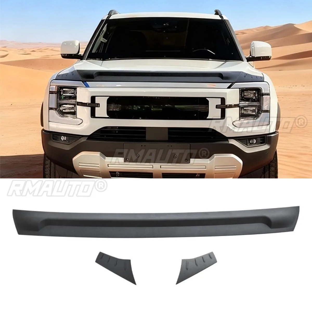 Para BYD Shark: Barrera de Grava, Barrera de Arena y Piedras, Pieza de Modificación, Kit de Carrocería, Accesorios para Coche