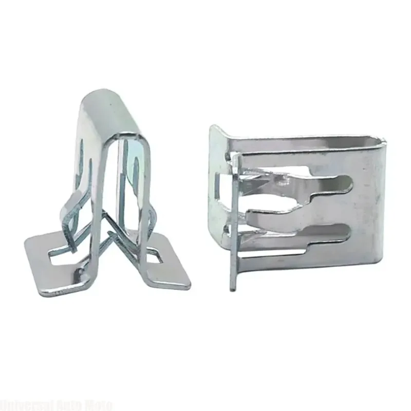 Multipurpose Metal Retainer Buckles Auto Door Sill Clips Dashboard Side Panel Audio Trim Moulding Fixing Hardware