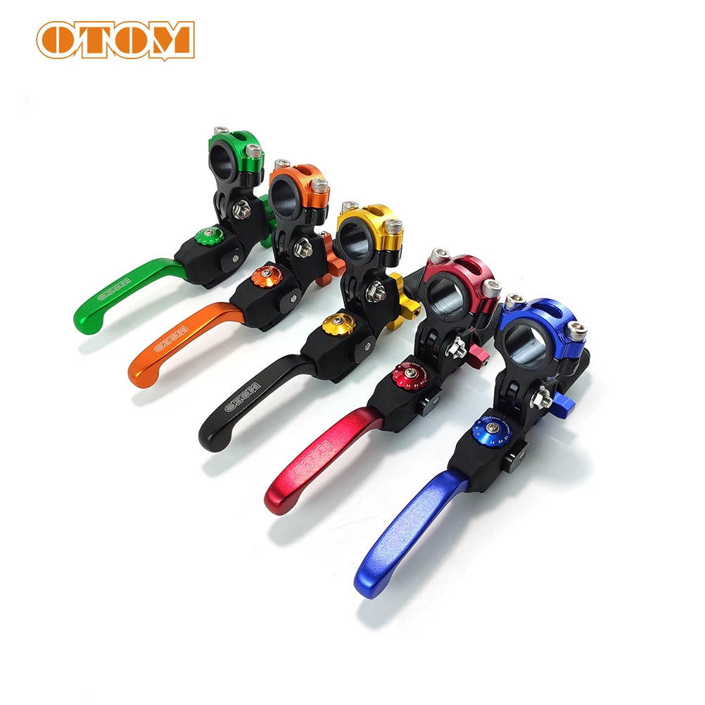 Motorcycle Folding Brake Clutch Lever CNC Handle 7 Gears Adjustable Universal 7/8\