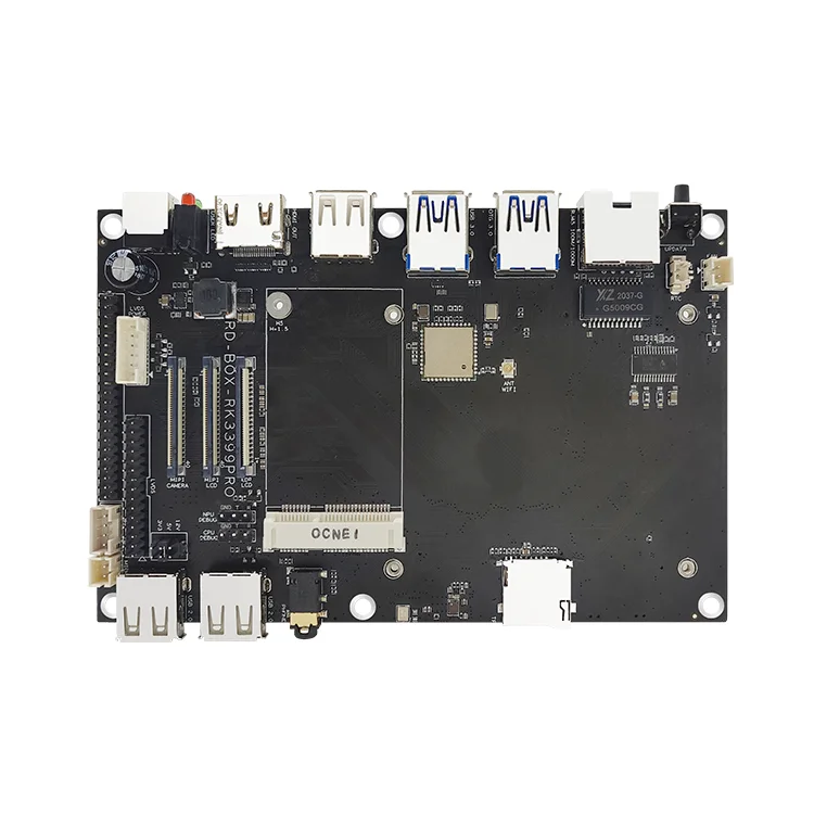 Imagem -02 - Rockchip Rd-box3399pro Development Board Núcleo Rongpin Board