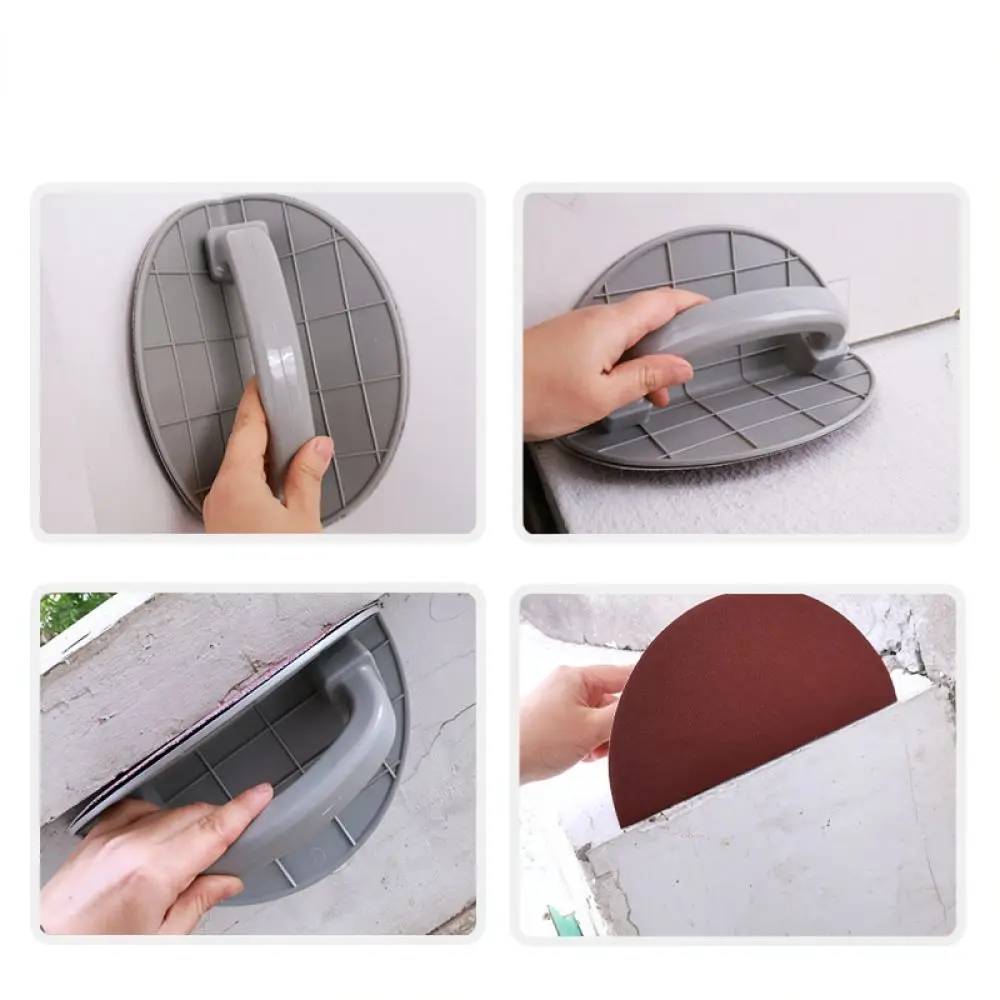 Hand Sanding Board For Internal Corners Semicircle Polishing Tool For Wall Surface Refinishing And Plaster Smoothing Tasks