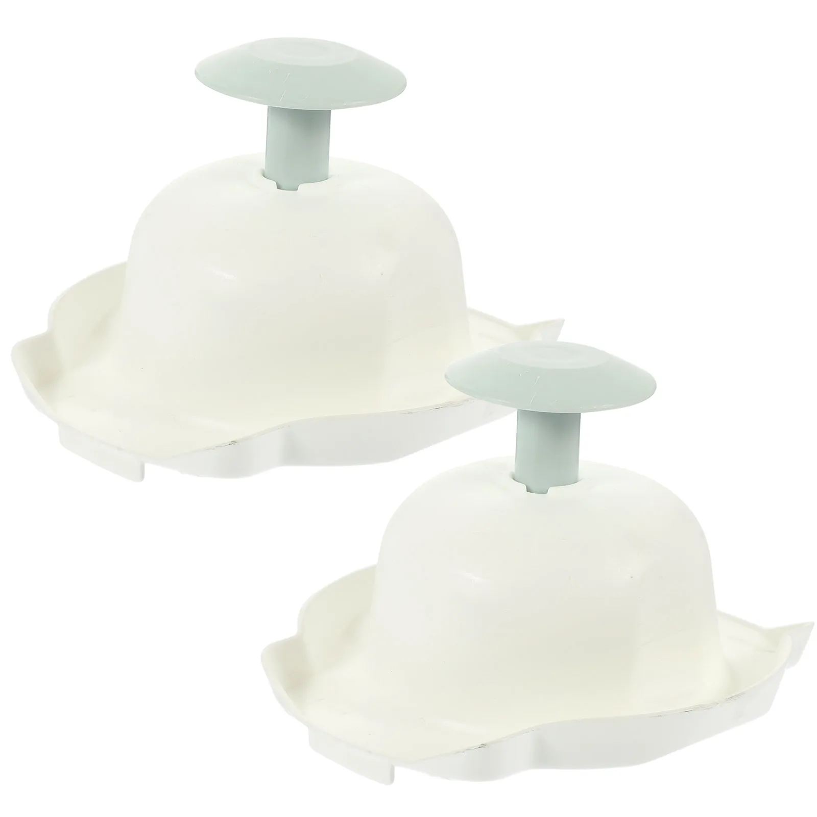 

2PCS Food Slicer Safety Holder Sturdy Multi functional Finger Protector Easy Cleaning Plastic Kitchen Tool