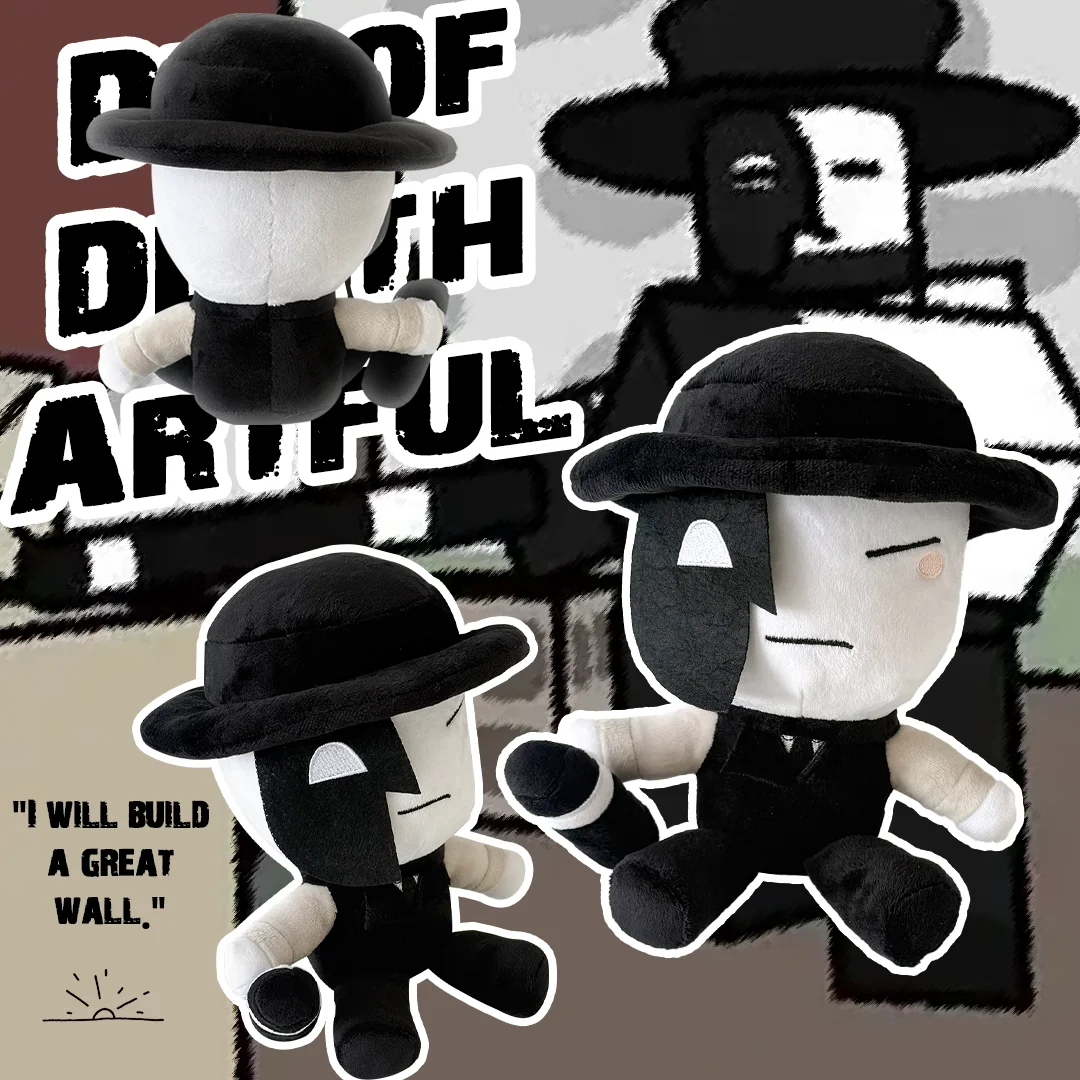 

TreasuringU Artful Plush Doll Die Of Death Cute Soft Stuffed Toys Game Peripheral Plushie Dolls Birthday Christmas Gifts