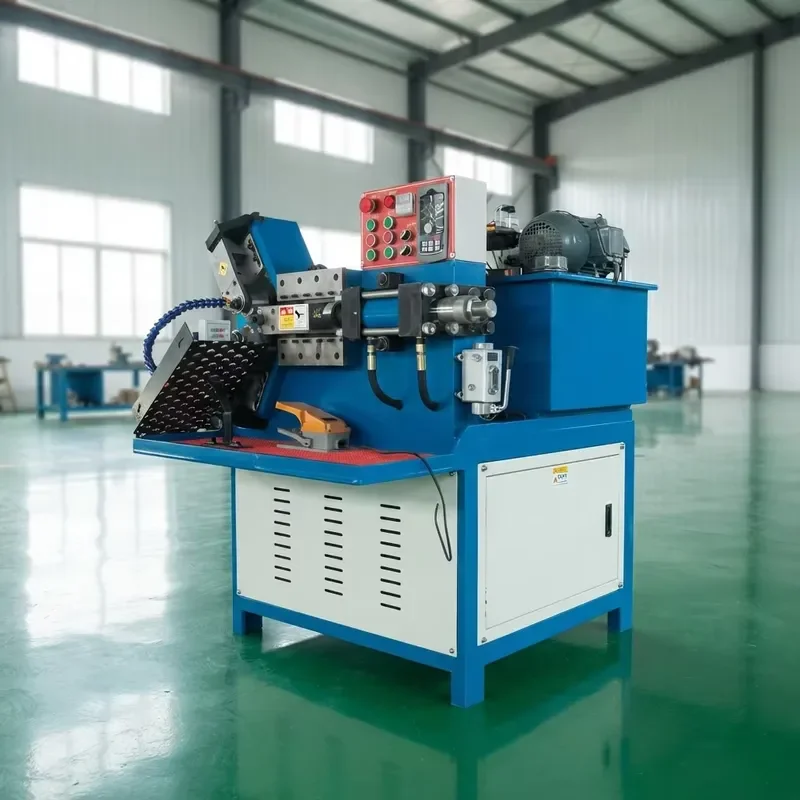 CE Certification Hydraulic 3 Axis Thread Rolling Machine, Cold Forming Machine for Thread Straight Knurl Groove Rolling on