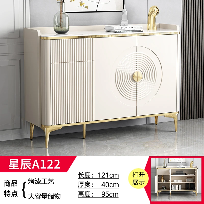Grote huishoudelijke woonkamerkasten Europese metalen poten Glam luxe woonkamerkasten Scandinavisch modern Szafka vintage meubilair