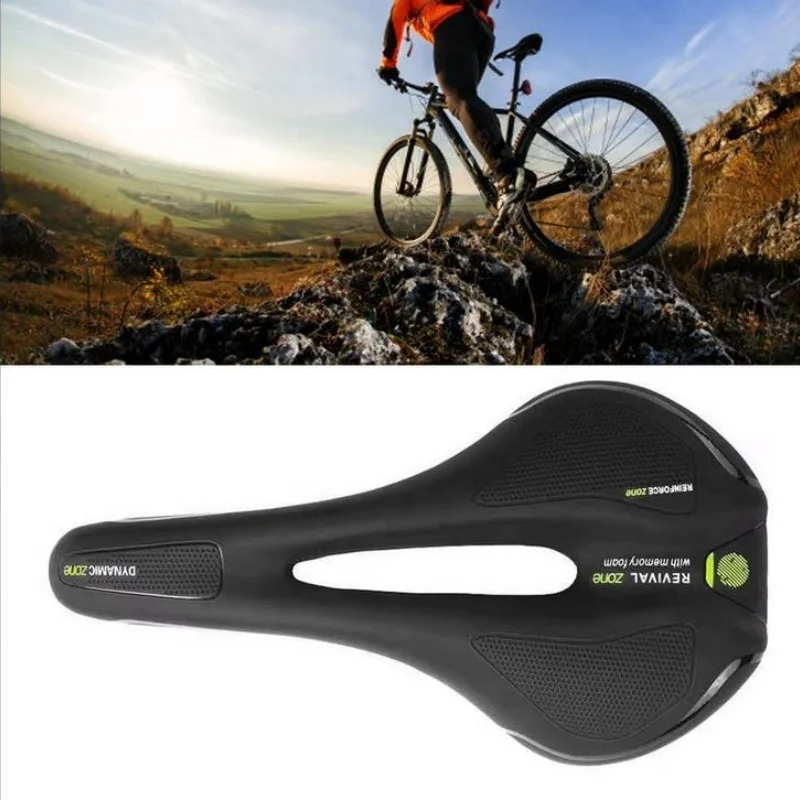 AliExpress NONE Bicycle Saddle Mountain Road Bike Thicken Saddle Hollow Breathable Comfortable Soft Men Women Cycling Seat