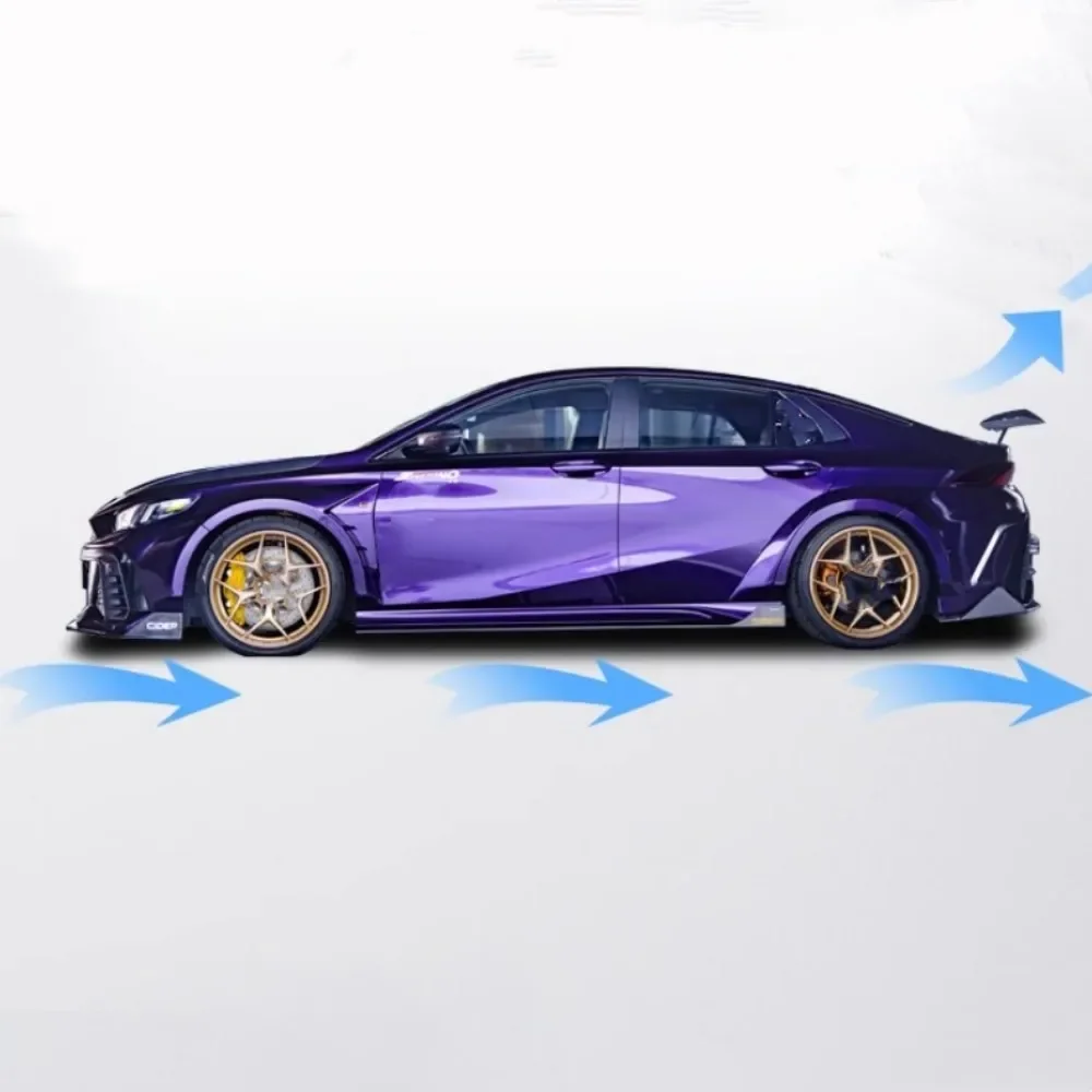 Body Kit For Trumpchi EMPOW R Modified Front Rear Lip Side Skirt Tail Wing Engine Hood Eyebrow Fender Assembly Auto Accessories