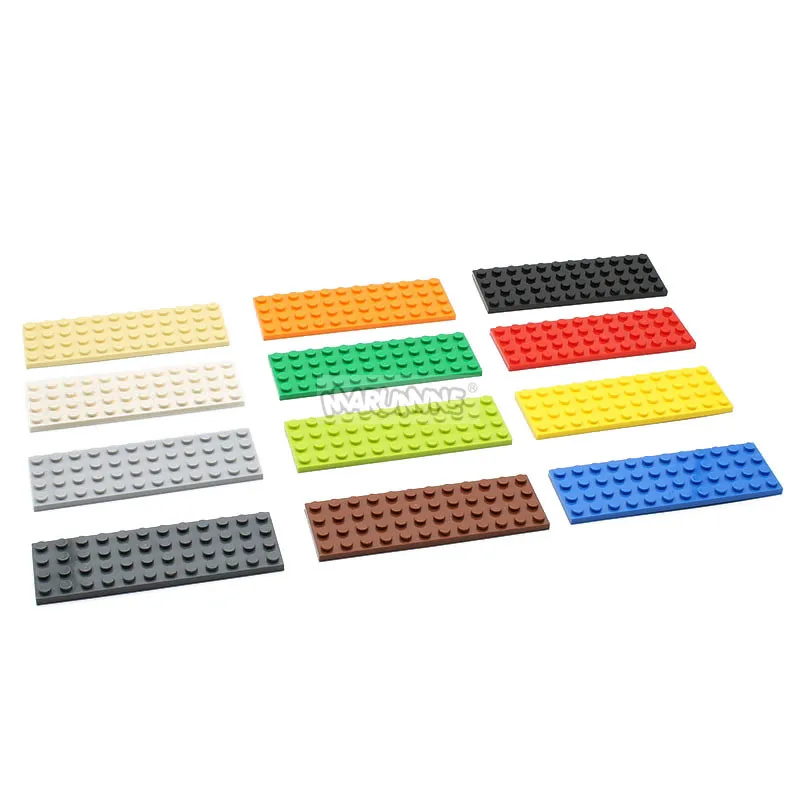 Marumine MOC 3029 Classic Block Base Plate 4x12 Dotted Pellet Building House Parts Accessories DIY Creative Toy Brick Gift Model