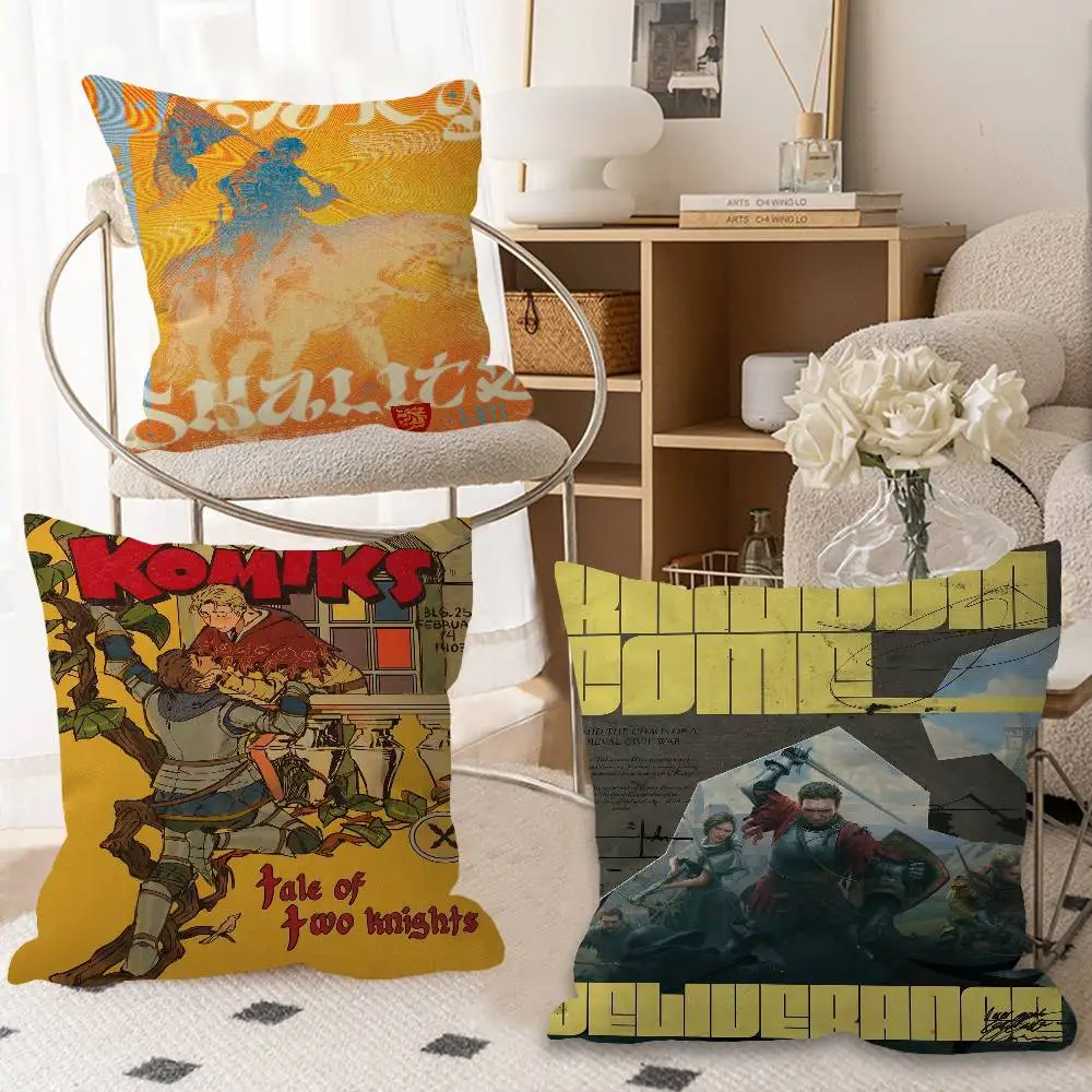 

Game K-Kingdom Come D-Deliverance 2 Personalized Pillow Dust Cover Kids Party Decoration Pillowcase Birthday Children Gift