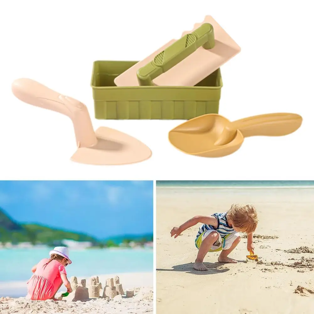 أطفال ألعاب الشاطئ مجموعة آمنة مادة البولي بروبيلين ألعاب رمل مع حقيبة شبكية للخارجية شاطئ بركة حديقة حمام الثلوج اللعب التعلم اليد G W8K5
