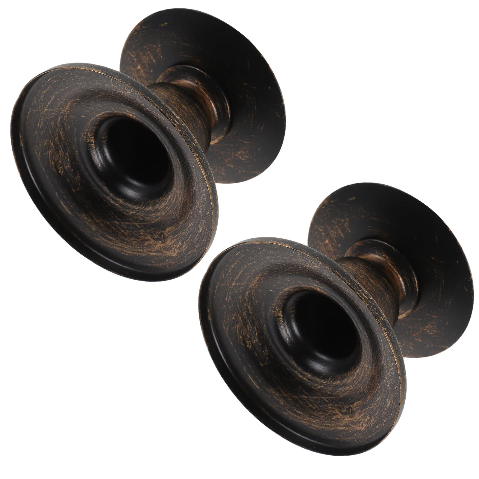 

2Pcs Vintage Metal Holder Retro Iron Taper Table Centerpiece Wedding Party Decor Rustic Decor