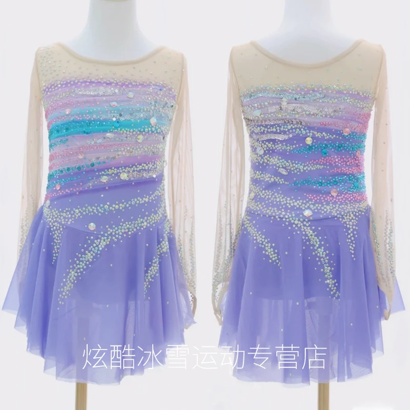 Figure skating costumes for children's women's skating examination costumes