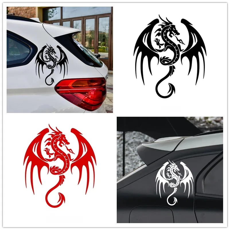 

Автомобильные наклейки, наклейки с драконом, подходящие для автомобилей, грузовиков, мотоциклов, виниловые наклейки, автомобильные аксессуары