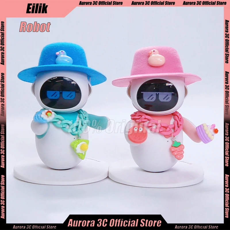 New Eilik Robot Emotional Interaction Smart Companion Pet Robot Desktop Electronic Creative Study Companion Christmas Toys Gifts