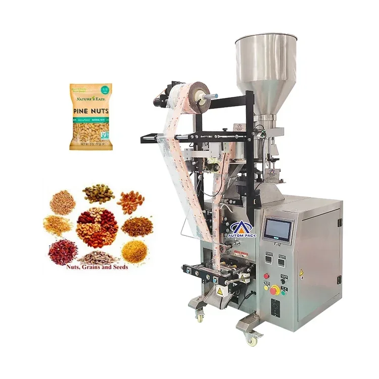 

Fully Automatic 1kg 2kg 3kg 5kg Granule Salt Tea Sachet Sugar Coffee Soybean Dried Nuts Grain Sugar Rice Packing Machine