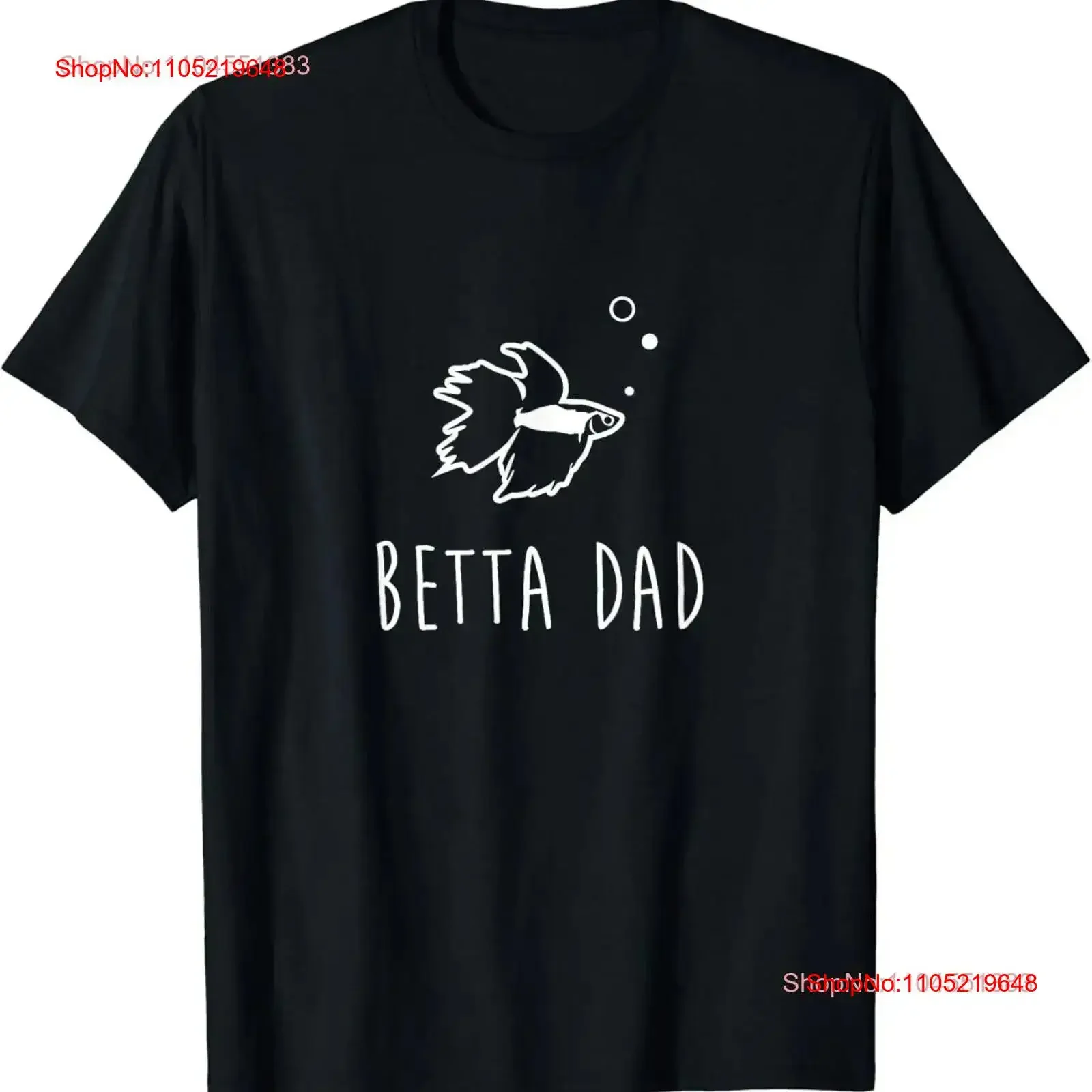 Betta Fish T Shirt Dad Funny Cute Pet Owner vintage Washed Comfortable Versatile Top For Everyday Wear Slightly fashion