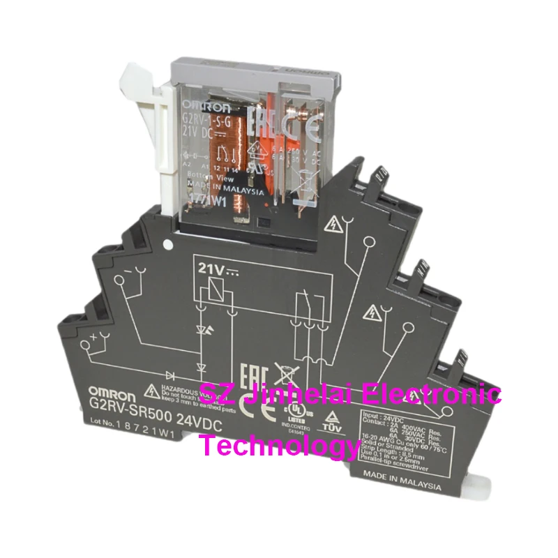 3pcs New and Original Omron G2RV-SR500 G2RV-SR700 G2RV-ST500 DC24V  TYPE RELAY G2RV-1-S-G 21VDC