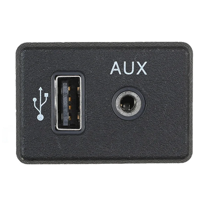 USB+AUX Dual Interface Module Auxiliary Audio Plug Charge USB Port for Nissan Altima 795405024