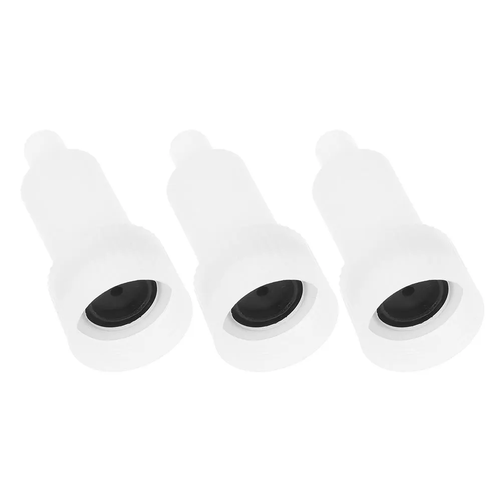 

3 Pcs Kitchen Soap Dispenser Wall Mount Pump Head Body Lotion Bathroom Shampoo Conditioner Hotel Shower Bottle Parts