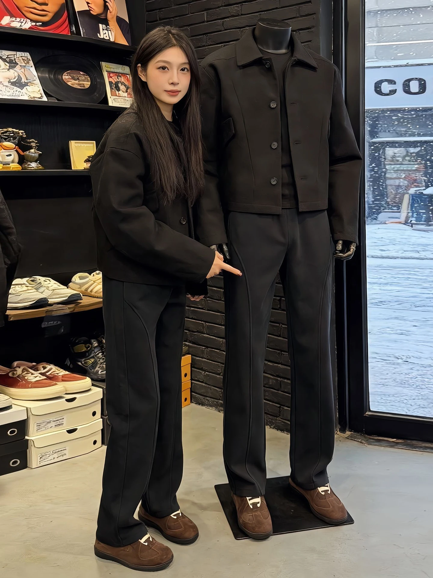 

Мужские спортивные брюки Bla American Sle Bell Bot с флисовой подкладкой, прямые, повседневные, для осени и зимы, молодежные