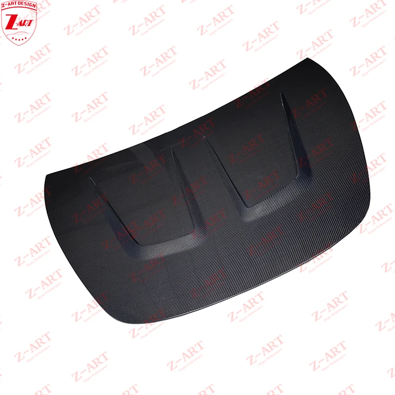 Z-ART For CMS Model 3 Carbon Fiber Front Hood for Tesla Model 3 Carbon Fiber Front Trunk Lid for Tesla Model 3 Front Trunk Cover view 6