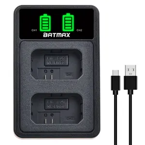Batmax Batterie 2000mah NP-FW50 + Doppel-LED-Ladegerät für Sony ZV-E10L A37 A7II A7SI A7SI A7S2 A6000 A6400 A6500 NEX-7 RX10 12 Hauptverkauf Batterie Sony A6000 - №3