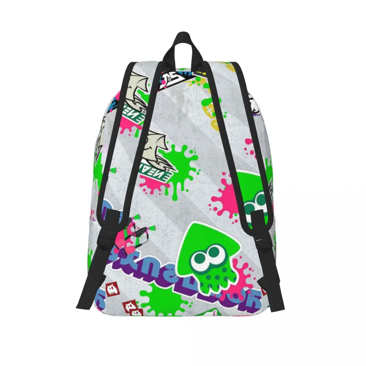 Schattige Splatoon Octopus Rugzak Voor Jongen Meisje Kinderen Student School Boekentas Spel Canvas Dagrugzak Kleuterschooltas Duurzaam