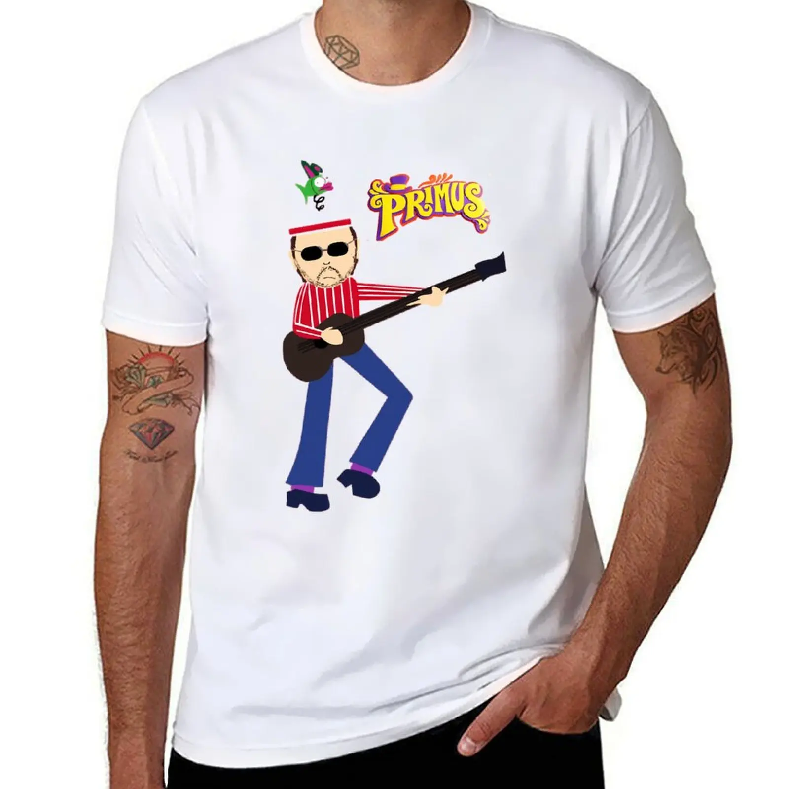 

Gifts Primus Rock Birthday Gifts T-Shirt man t shirt cotton high quality man tshirt