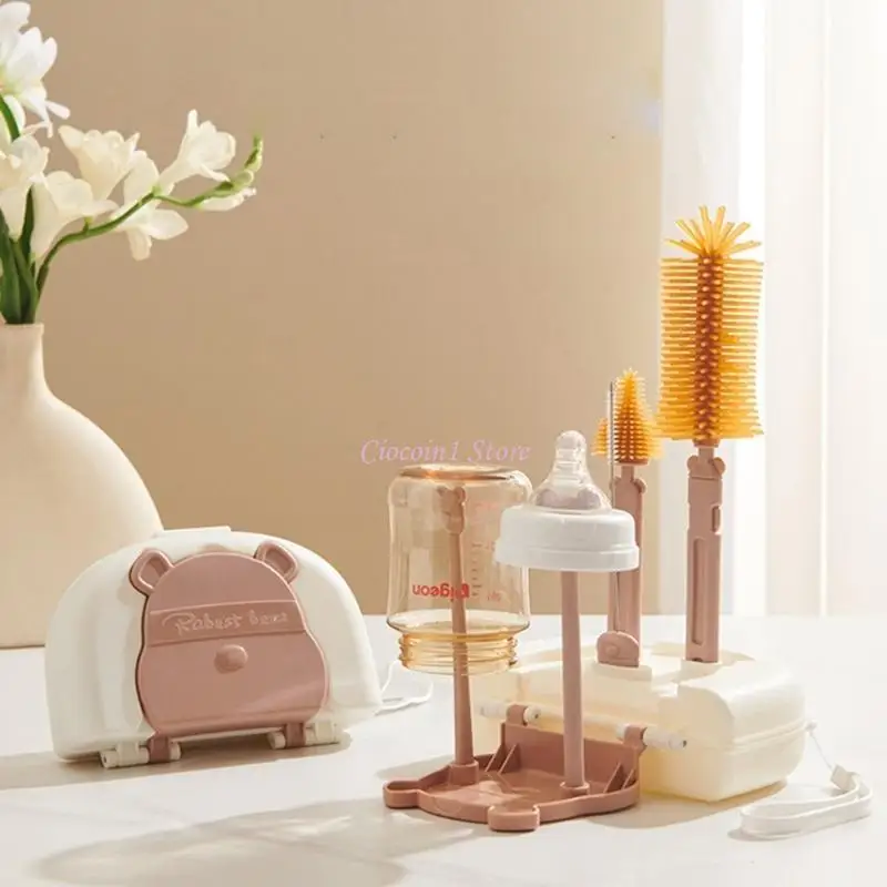 مجموعة تنظيف الزجاجات المطورة من Y1UB، حل نظيف مريح للعائلات المسافرة #3