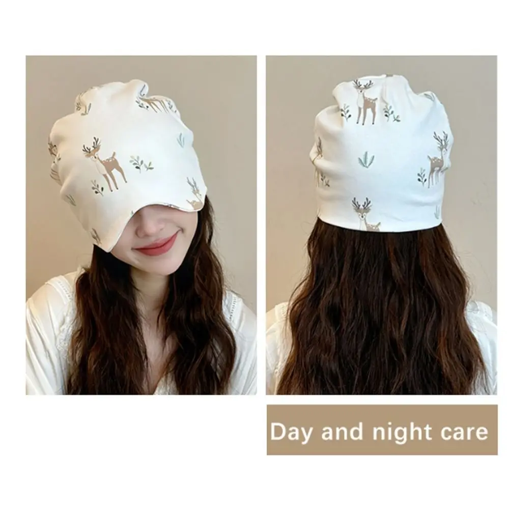 Breathable Postpartum Confinement Hat 2in1 Dual-purpose Postpartum Cap Adjustable Soft Maternal Headscarf Maternal Care