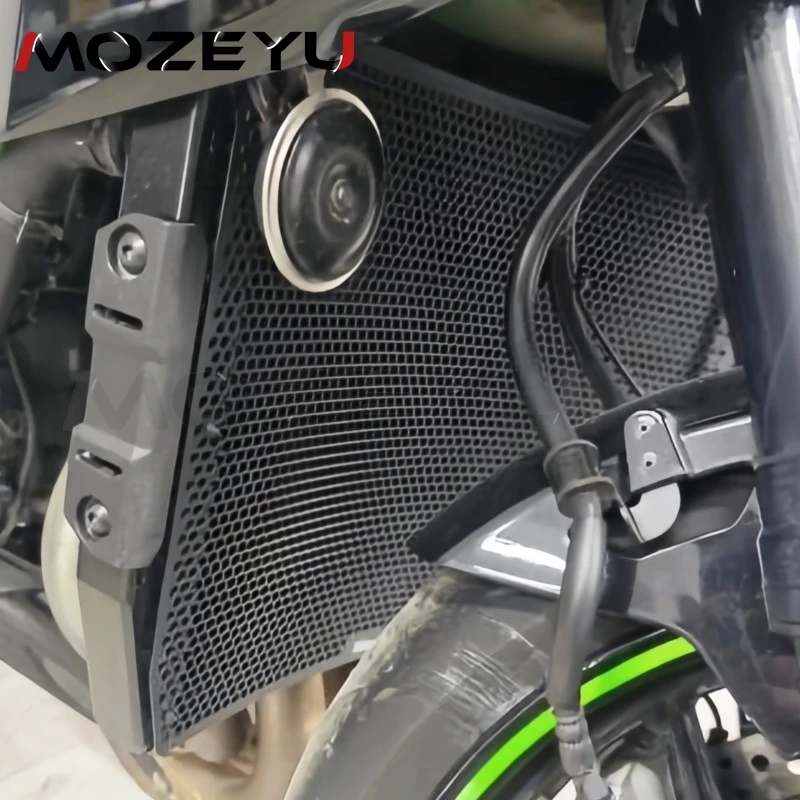 

Аксессуары для мотоциклов Kawasaki ZH2 Z H2 H2SX Ninja H2 R H2R SX SE, защитная крышка радиатора решетки радиатора, алюминиевая защита