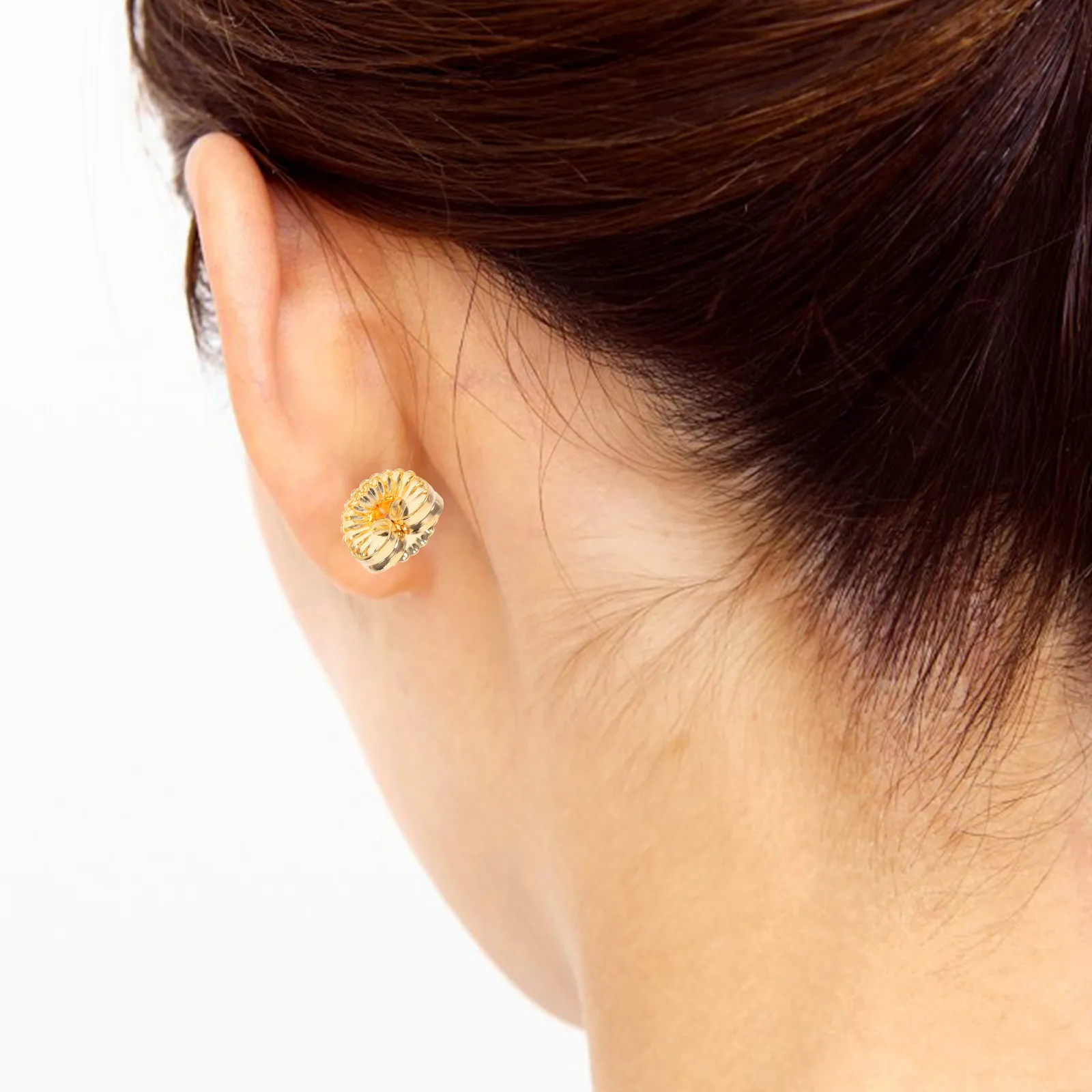 20Pcs Copper Earring Backs Locking Earring Stoppers for Heavy Studs Secure Protective Replacement Jewelry Accessories