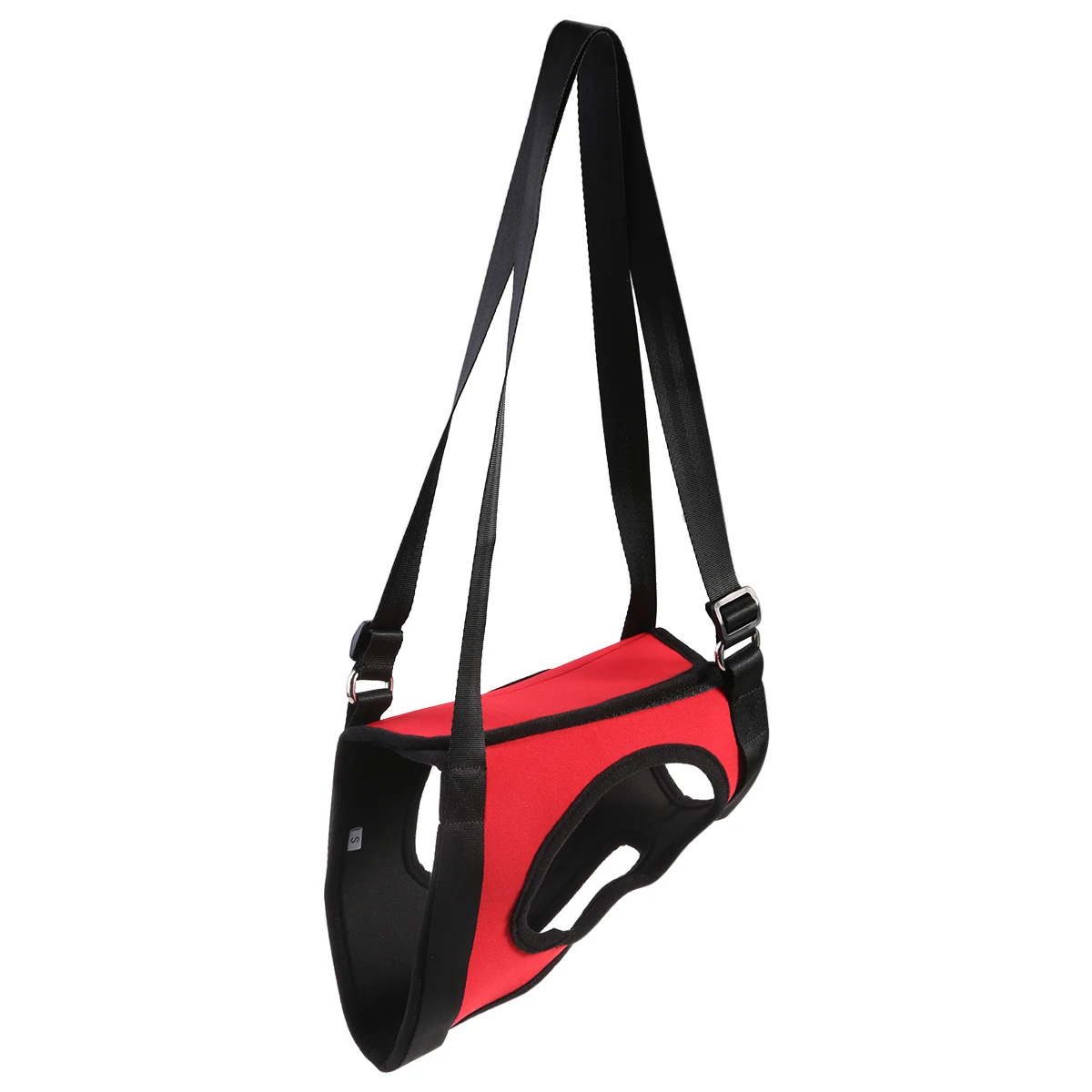 

One Shoulder Lift Belt Dog Auxiliary Sling for Pet Rehabilitation Red S Adjustable Strap Closure Arthritis Hip Dysplasia Spinal