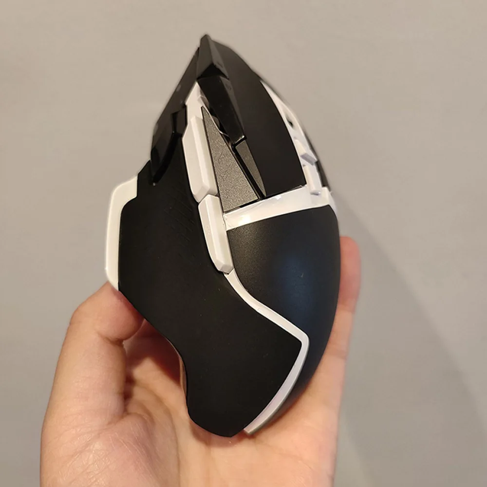 Carcasa de ratón de repuesto + almohadilla para pies para Logitech G502 SE, patines de ratón con cable, pegatina deslizante, cubierta de ratón, accesorios de carcasa