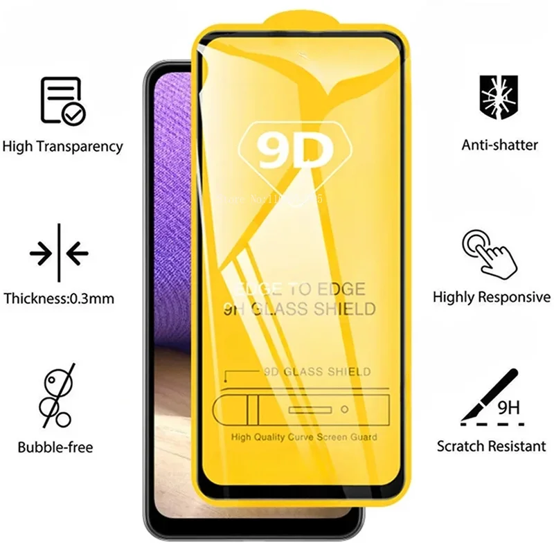 4PCS Full Cover Screen Protector For Realme GT NEO 5 3T 2T GT 2 Pro Master 9D Tempered Glass For Realme Narzo 50A 50 Prime Class