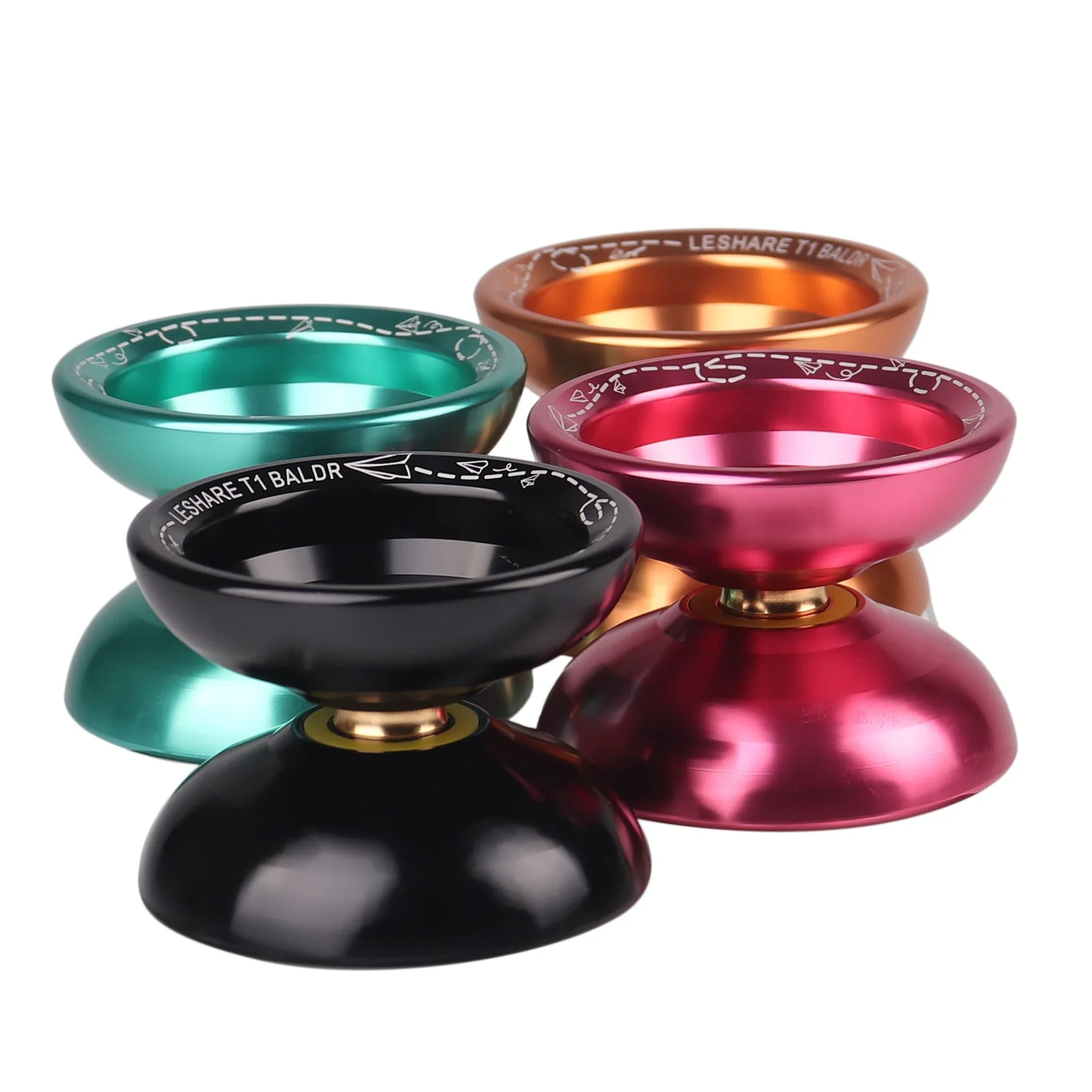 【CYBER MONDAY】Yoyo Unresponsive Yoyo Competitive Yo-Yo,Alloy Yoyo for Beginners,Easy Practise Tricks,with Strings,Black
