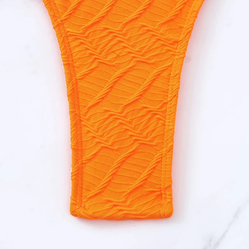 Trendy Jacquard Swimming Suit for Women Sexy Backless Suspender One Piece Swimsuit 2025 New Beach Vacation Skinny Bathing Suit
