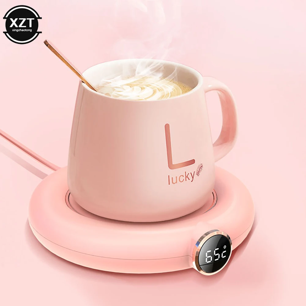 Intelligent Constant Temperature Coaster Coffee Mug Milk Tea Water Warming Cup Pad Suitable for Office