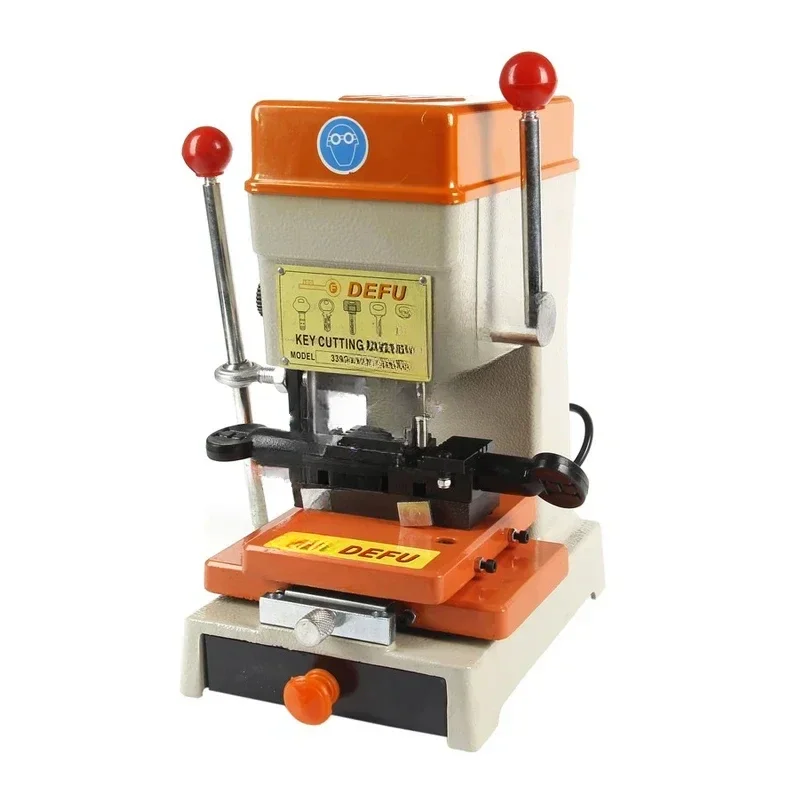 DEFU 339C Vertical Key Cutting Machine Car House  Drill Copy  Duplicating  Cutter Locksmiths Supplies Tools