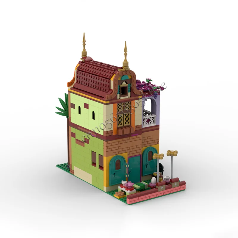 1005 pezzi di vendita caldo casa incantata building block architettura retrò modello display giocattolo bambini assemblaggio compleanno regali di Natale