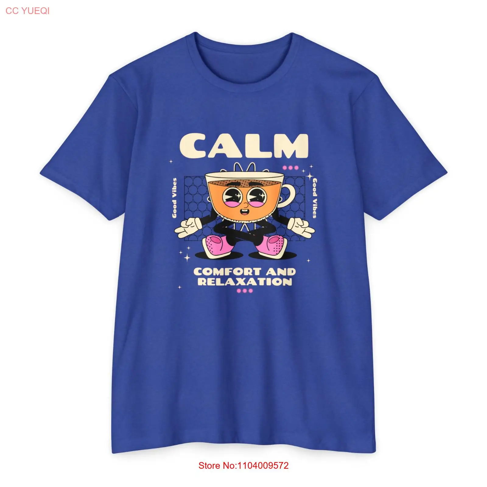 Calm Comfort And Relaxation Cute Coffee T-Shirt For Everyone