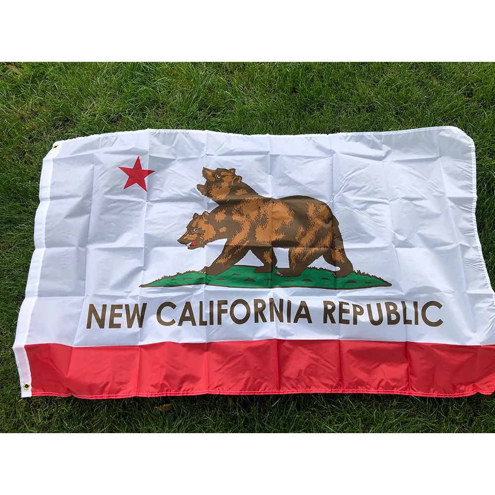 (TIKI FLAG) Bendera California - Fallout Cosplay Prop ulasan dan harga