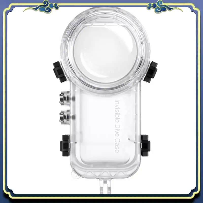 

Invisible Dive Case For Insta360 X3 Waterproof Housing Cover 50M Underwater Diving Shell 1 Piece Transparent Plastic