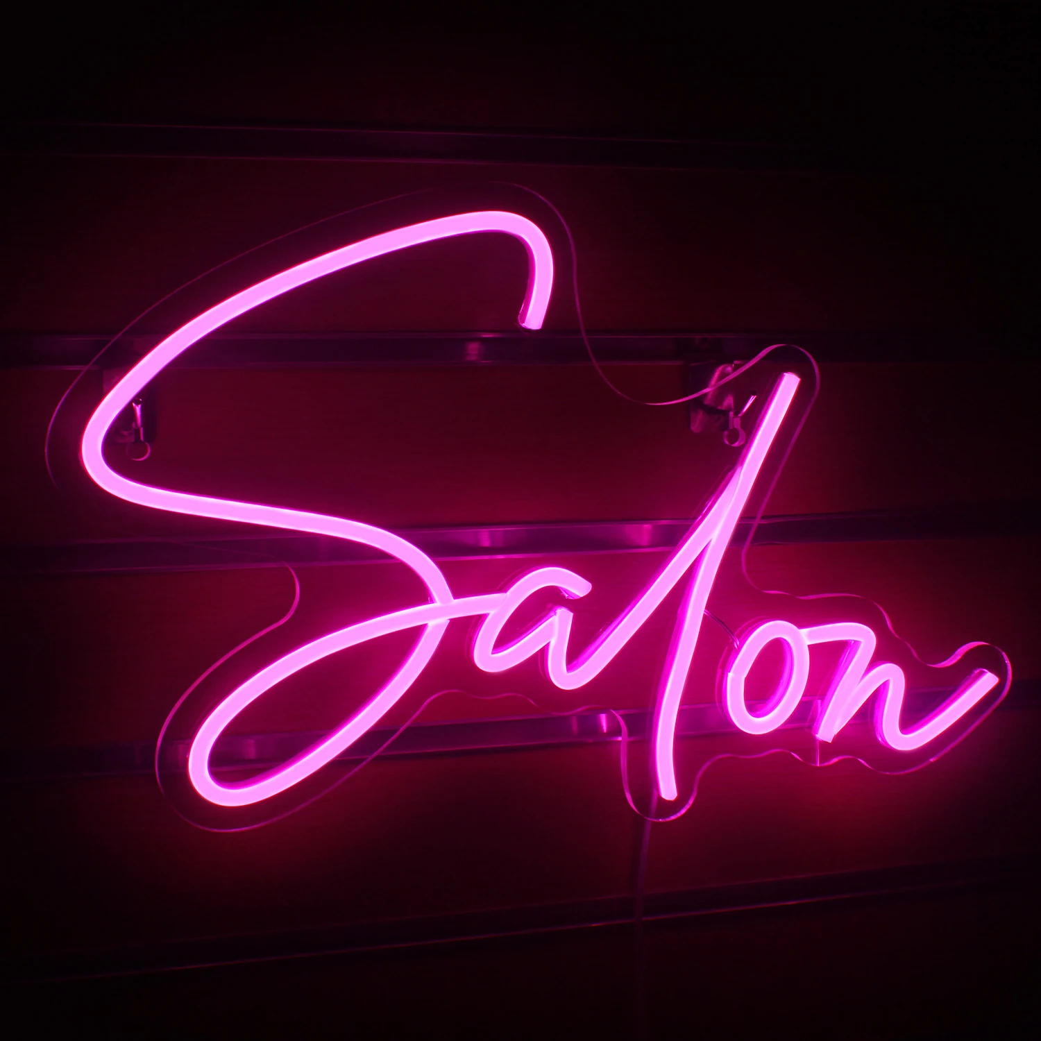 Salon Neon Sign LED Lights For Wall Decor Beauty Nail Spa Salon Haircut Shop Room Decoartion USB Powered Neon Light Up Sign Lamp