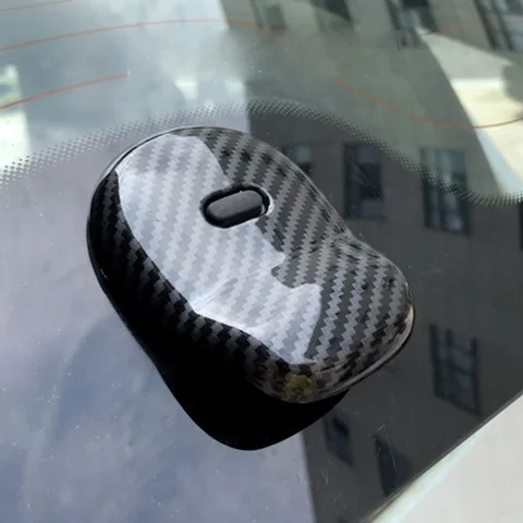 Накладка На Ручку Задней Двери И Наклейка На Заднее Стекло Для Mercedes Smart 453 Fortwo: Аксессуары Для Стайлинга И Декора Э...