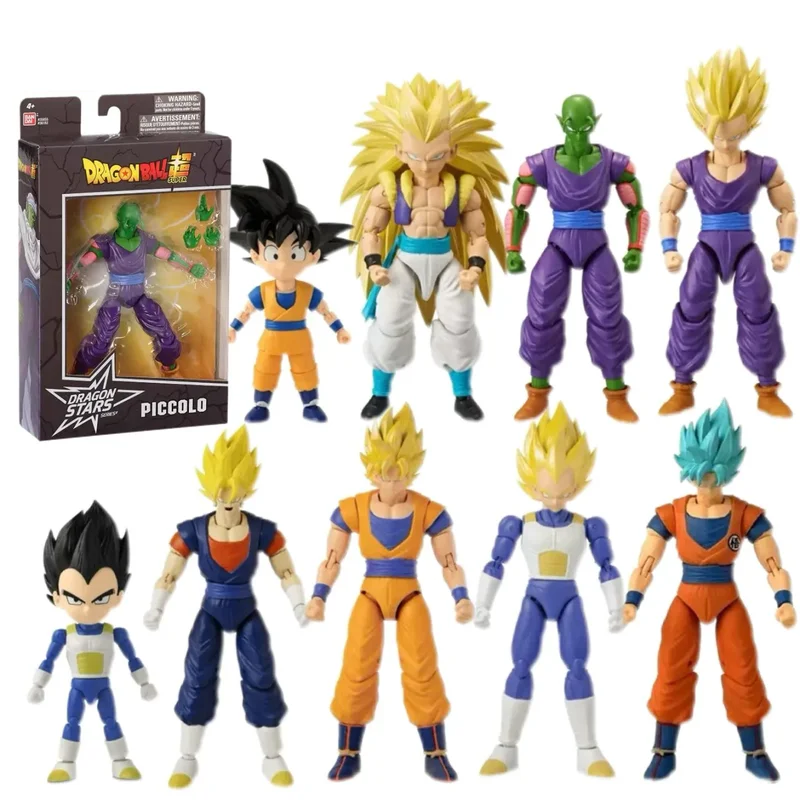 

Новинка! В наличии! Аниме-фигурки Dragon Ball: подвижные куклы ручной работы, игрушки на день рождения, Сон Гоку, Вегета, Пикколо, Супер Сайяны. Подарки.